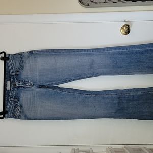BKE Denim Distressed Jeans Womens Star 18 stretch